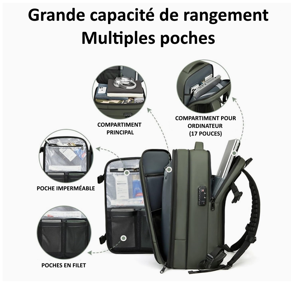 Sac à dos extensible GoodTravel™